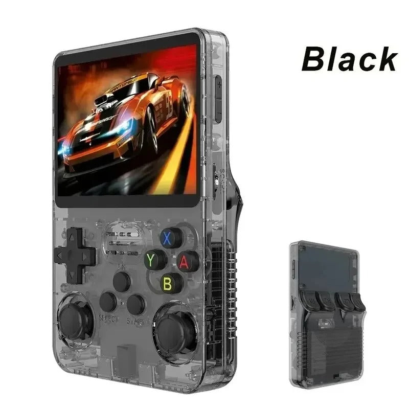 R36S Retro Handheld Gaming Console – Linux System, 3.5” IPS Display, 64GB/128GB Storage