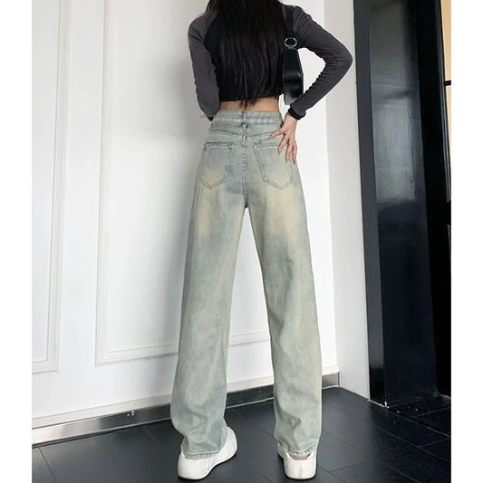 2025 Women’s Stretch Slim Flare Jeans – High Waist Bell Bottom Denim Pants, Fashion Casual Slim Fit Jeans (Factory Clearance Hot Sale)