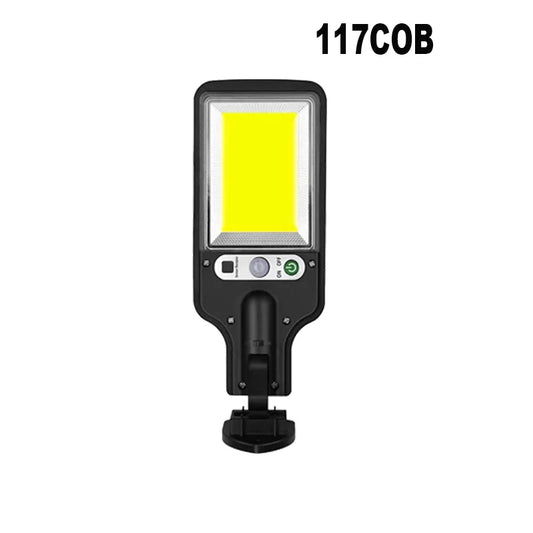 1/2/4/6PCS LED Solar Light Motion Sensor 117/108LED 3-mode Floodlight Outdoor Fence Light Street Courtyard Garden