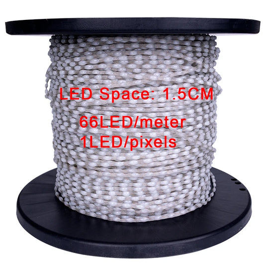 Wholesale WS2811 RGBIC Dream Color LED Strip Lights – 5V Addressable Waterproof IP67 Fairy String Lights for Christmas Tree & Home Decoration