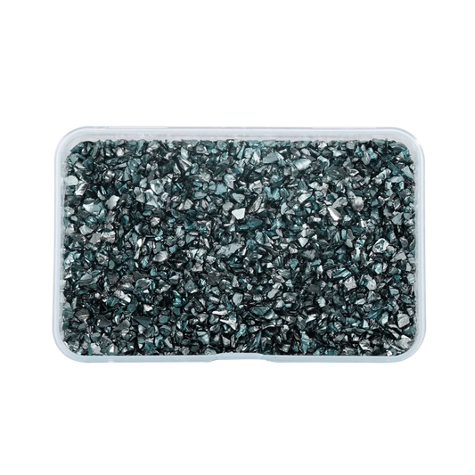 80g Box Irregular Crushed Glass Stones – Colorful Crystal Fillers for Epoxy Resin, DIY Jewelry Making, Crafts, and Nail Art Decoration
