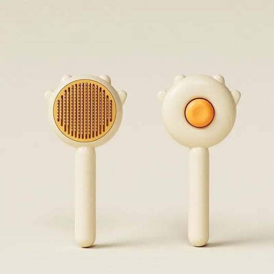 Washable Pressing Style Pet Comb Lovely Cat Needle Comb Waterproof and Easy to Clean Cat Dog Universal Hair Easy Clean Brush