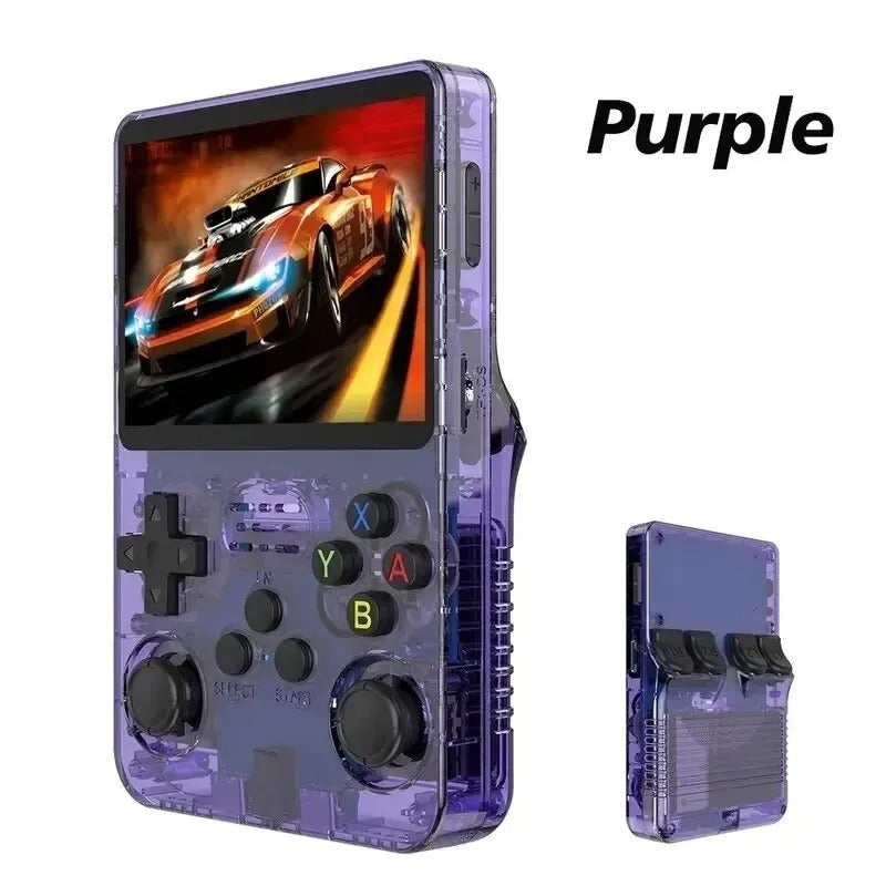 R36S Retro Handheld Gaming Console – Linux System, 3.5” IPS Display, 64GB/128GB Storage