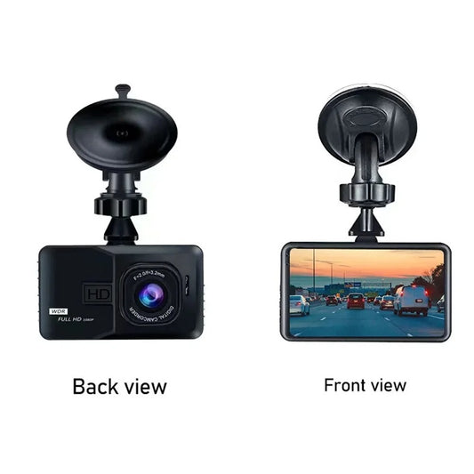 XUSHIDZ 1080P HD Dash Cam – Car DVR with Loop Recording, Night Vision, 24H Parking Monitor, G-Sensor