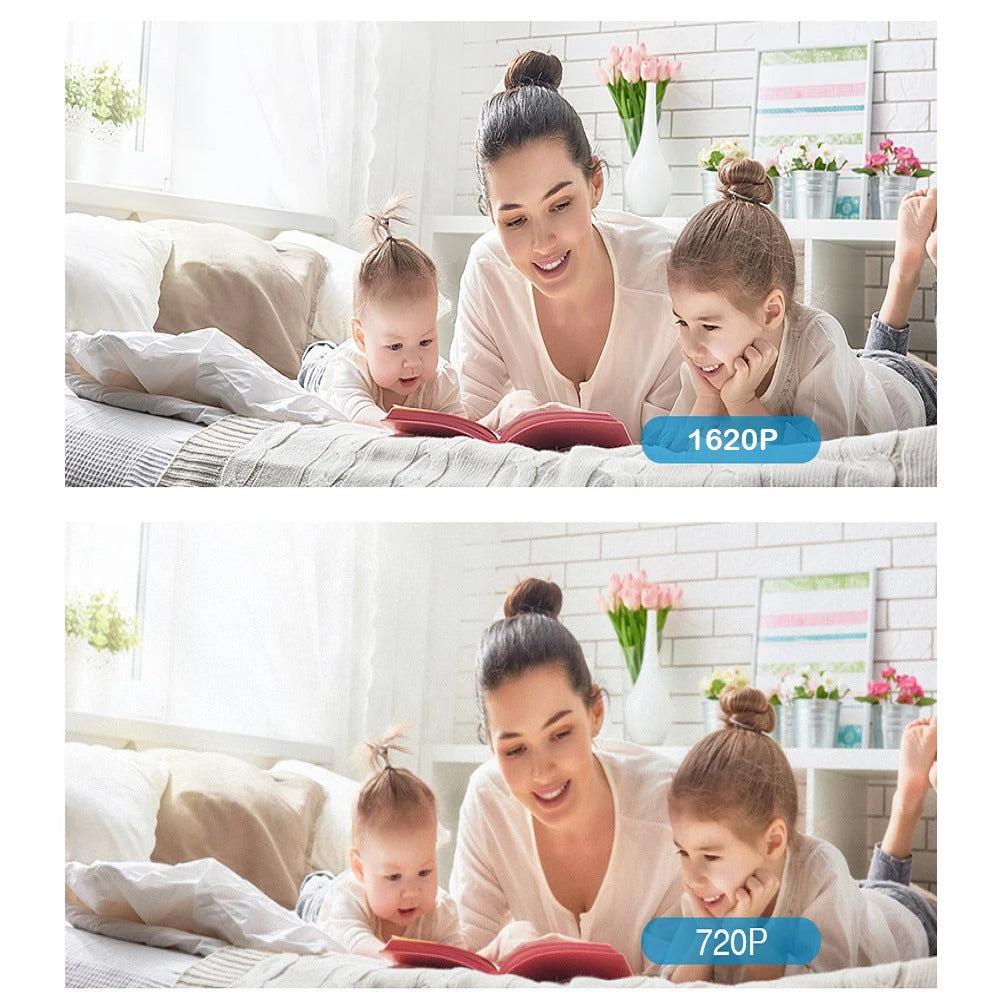 WiFi IP Camera YCC365 Plus – 1620P Smart Home Security, Auto Tracking, Night Vision, Wireless CCTV Baby Monitor