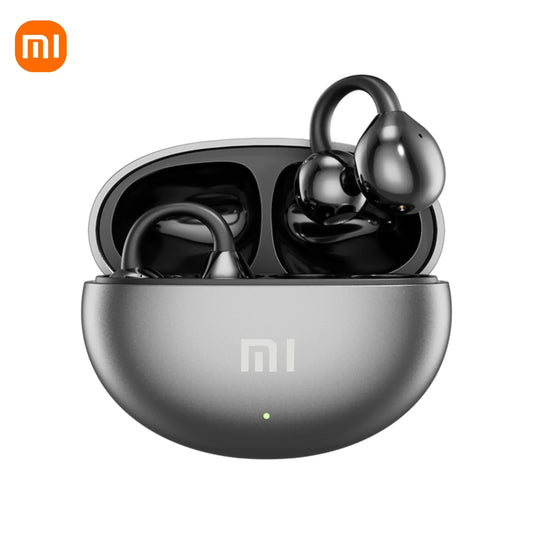 Xiaomi Open-Ear Clip Earbuds – ENC Noise-Canceling Wireless Bluetooth 5.4 Headphones with Mic for Android & iOS