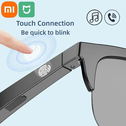 Xiaomi MIJIA Smart Sunglasses – Bluetooth Calling, HiFi Audio, Blue Light Protection, Waterproof & UV-Resistant for Outdoor Sports