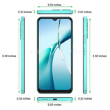2025 XGODY 13 Pro – 6.52” Android Smartphone, Unlocked 4G, Dual SIM, 8-Core Processor