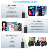 BOYA BOYALINK Ein kabelloses Lavaliermikrofon – Pro Clip-On-Mikrofon für iPhone 15/16, OPPO, Samsung, Xiaomi, GoPro und DSLR