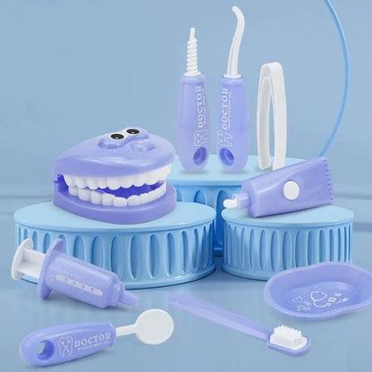 Montessori Doctor Role Play & Brushing Teeth Educational Toy – Early Learning Set for Kids