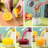 USB Rechargeable Electric Citrus Juicer – Portable & Wireless for Fresh Juice Anywhere