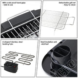1500W Electric Smokeless Grill – Indoor BBQ with Large Capacity & Non-Stick Surface