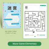 Children's Concentration Maze Training Book – Puzzle & Thinking Development Game for Kids