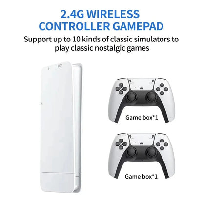 M15 Retro Game Console – 64GB, 20,000+ Games, 4K HD Output, Handheld Game Stick with 20+ Emulators