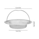1Pc Stainless Steel Kitchen Sink Filter Kitchen Garbage Food Residue Dishsink Filter Bathroom Hair Catcher Keep Your Bathtub