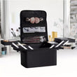 Trousse de toilette extra large – Organisateur de maquillage, de bijoux, de cosmétiques et de manucure avec support de rangement