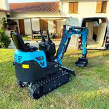 Customized 1Ton Small Crawler Excavator EPA Euro 5 Agricultural 1000KG Bagger Wholesale High Quality Home Use Mini Diesel Digger