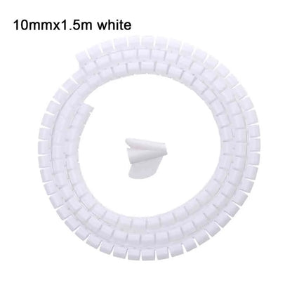 Flexible Spiral Cable Organizer – 1.5m/2m, 10mm/16mm, Cord Protector & Cable Management