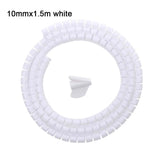 Flexible Spiral Cable Organizer – 1.5m/2m, 10mm/16mm, Cord Protector & Cable Management