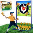 VATOS Axe Star Throwing Game Set Toy For Kids Throw Target Fun Indoor Outdoor Sport Party Play Game Birthday Gift for Boys Girls
