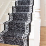 Long Narrow Stairs Carpet Hallway Runner Black Grey Flecked Hall Stair Runners