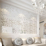 12Pcs Hanging Screen Room Divider privacy Panels Partition Wall Hollow Art Decor