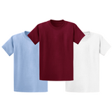 Pack of 3 Cheap Plain T-Shirts – 100% Soft Cotton | Stars & Stripes | 165 GSM Unisex Tee for Men & Women