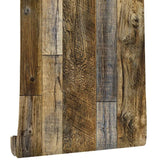 6m Realistic Wooden Effect Wallpaper Wood PanelPlanks Self Adhesive Vinyl Wrap