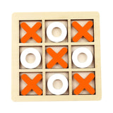 Puzzle d'échecs miniature en bois Montessori – Jouet éducatif précoce pour l'entraînement cérébral des enfants