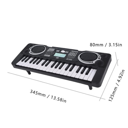 37-Key Digital Electronic Piano – Portable Kids Musical Keyboard Toy for Early Learning