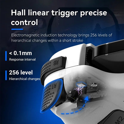 BSP D11 Telescopic RGB Game Controller – Turbo, 6-Axis Gyro & Vibration for Android, iOS, PS4 & Switch
