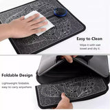 Foot Massager Mat Electric Pad Blood Muscle Circulation Relief Pain LED USB