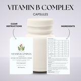 Vitamin B Complex – Essential Nutrients for Energy, Metabolism, and Overall Wellness