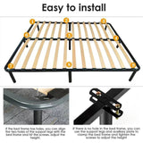 2X Bed Legs Adjustable Retractable Heavy Duty Bed Center Frame Slat Support Leg