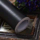 3m Black Wood Effect Vinyl Wrap Self Adhesive Countertop Cupboard Covering