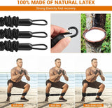 Ankle Resistance Bands Set for Working Out, Ankle Bands for Glute Kickbacks Double D-Ring Exercise Bands Glutes Workout Equipment with Adjustable Ankle Straps Home Gym for Women Men Leg Butt Training