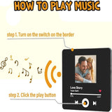 Music Fridge Sticker Album Fridge Magnet Music Movement Play Songs - Custom made