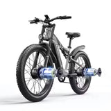 2024 New Shengmilo S600 Electric Bike – 26” Dual Motor, 2000W, 48V 17.5Ah Battery