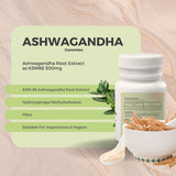 KSM-66 Ashwagandha Root Extract 500mg - Top-Rated Natural Stress Relief & Energy Supplement