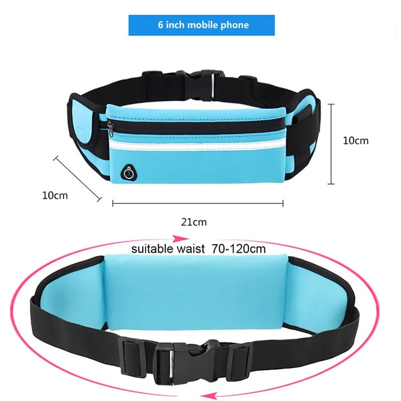 Running Bag Women Waist bag Belt bag Men Sports Fanny Pack Mobile Phone Bag Gym Running Cell Phone Jogging Run Cycling Bag