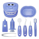Montessori Doctor Role Play & Brushing Teeth Educational Toy – Early Learning Set for Kids