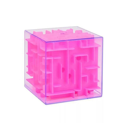 Maze Cube Puzzle Toy – Educational Labyrinth Brain Teaser for Kids & Adults