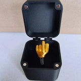 Interesting Prank Gift Middle Finger In Box Christmas Box Funny Creative Gifts Office Desk Decoration Home Decoration