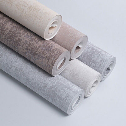 9.5M Modern Vintage Industry Concrete Textured not Self-adhesive Wallpaper Roll