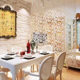 12Pcs Hanging Screen Room Divider privacy Panels Partition Wall Hollow Art Decor