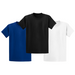 Dark Blue, Black, White