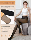 Thermal Fleece-Lined Leggings for Winter – Thick, High-Waist, Warm Tummy Control Casual Womenswear