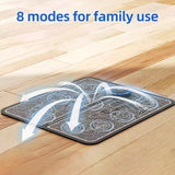Foot Massager Mat Electric Pad Blood Muscle Circulation Relief Pain LED USB