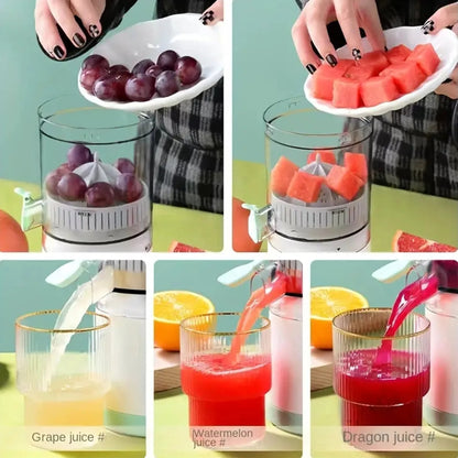 USB Rechargeable Electric Citrus Juicer – Portable & Wireless for Fresh Juice Anywhere