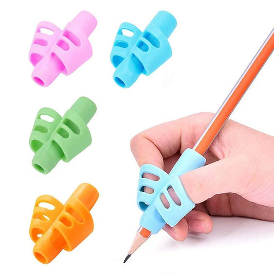 2PCS Montessori Pencil Grip – Early Learning Writing Corrector for Kids & Toddlers